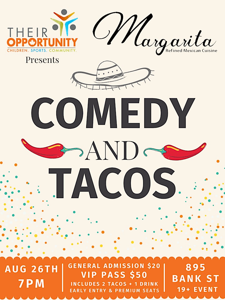Comedy And Tacos image