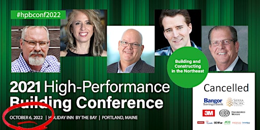 Cancelled: 2022 High-Performance Building Conference