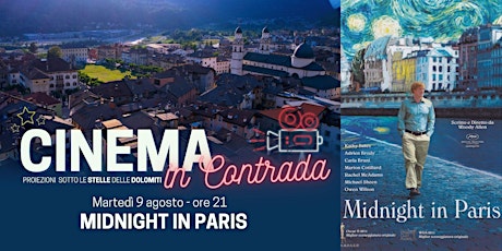 Image principale de "Midnight in Paris" - Cinema in Contrada ad Agordo