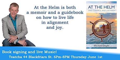Book Signing & Live Music "At The Helm" primary image