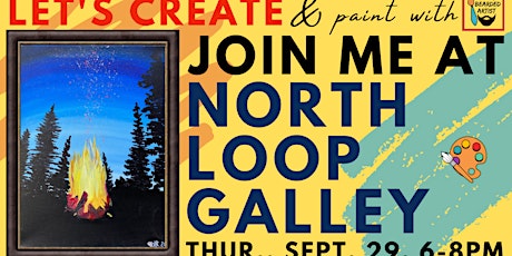 September 29 Let's Paint at North Loop Galley