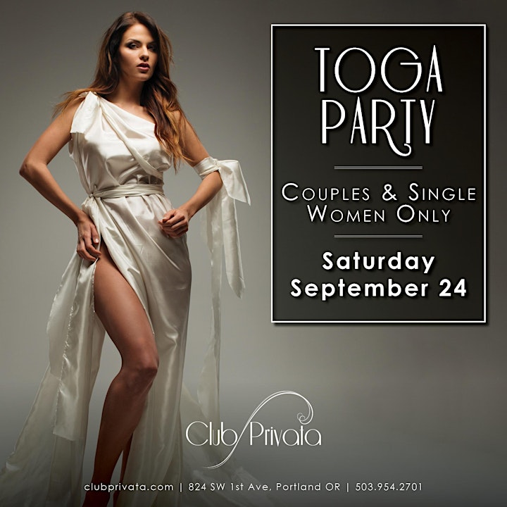 Club Privata: Toga Party (Couples and Single Women Only) image