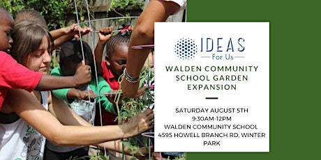 School Garden Install at Walden Community School