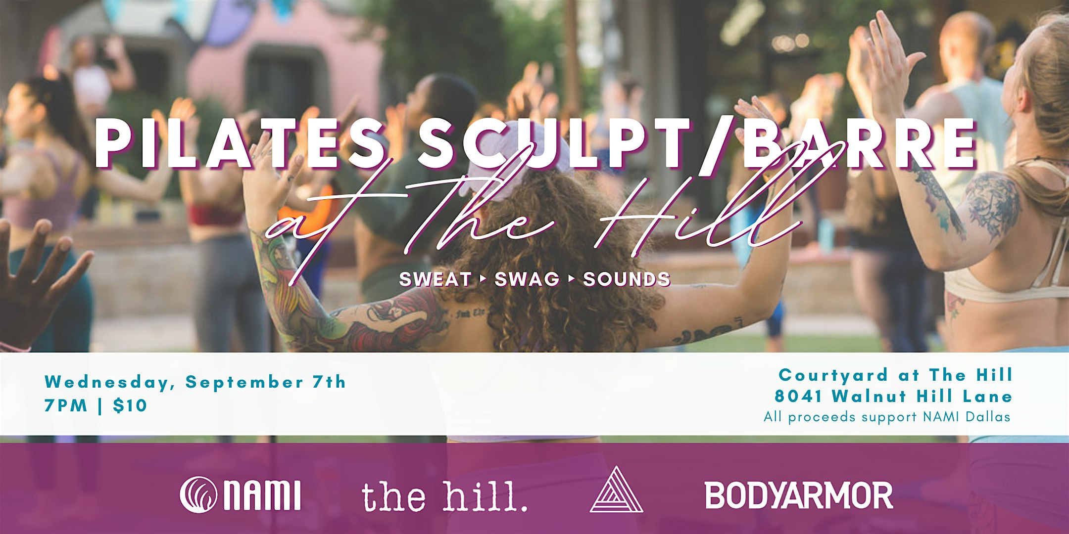 Pilates Sculpt at The Hill with Fitness Ambassadors