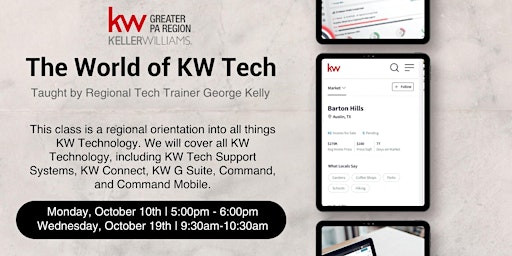 The World of KW Tech - October Class