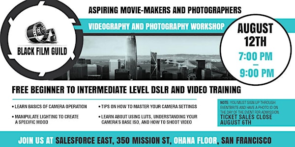 Photography and Filmmaking Workshop