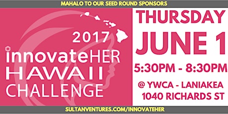 InnovateHER Hawaii Pitch Off 2017 primary image