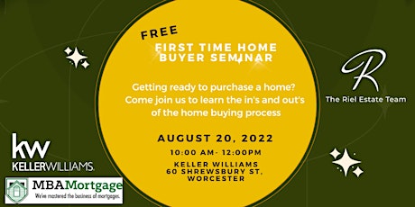 FREE First time home buyer seminar