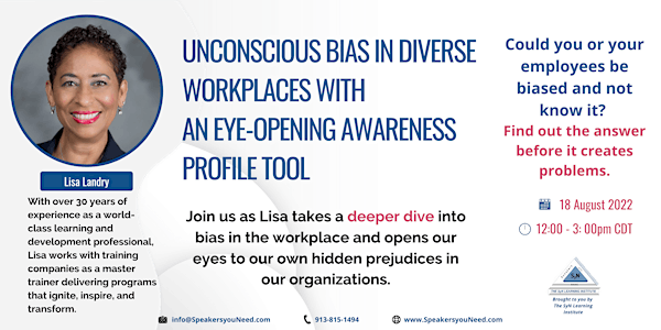 Unconscious Bias in a Diverse Workplace including an eye opening Diversity