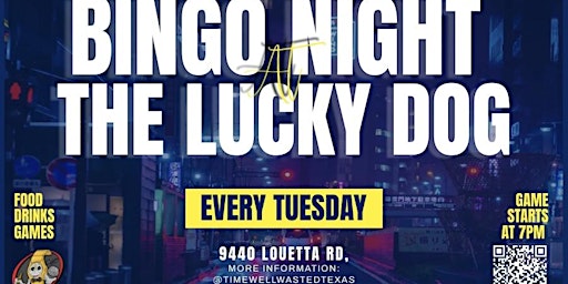 Bump'IN Bingo Night at Lucky Dog Sports Bar primary image