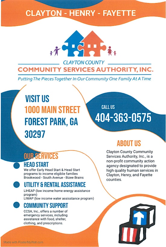 Clayton County Community Services Authority, Inc.