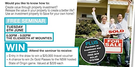 FREE SEMINAR - Home & Investment Property Specialists primary image