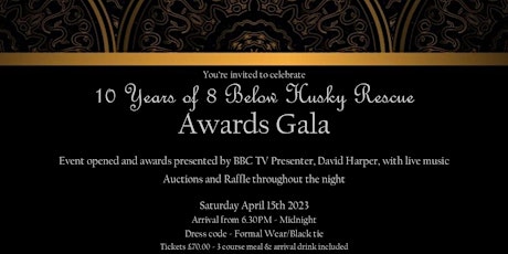 8 Below Husky Rescue Awards Gala