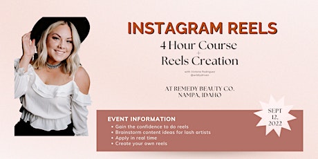 Instagram Reels Course + Creation
