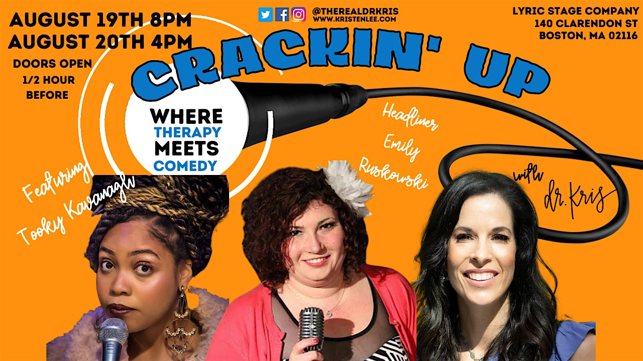 Crackin\u2019 Up with Dr. Kris: Where Therapy Meets Comedy