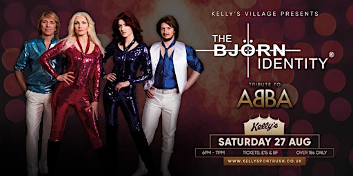 ABBA night with The Bjorn Identity plus support at Kellys Village, Portrush