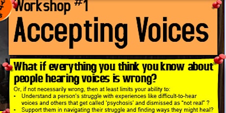 Hearing Voices | Workshop #1: ACCEPTING VOICES