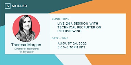 Live Q&A Session with Technical Recruiter on Interviewing