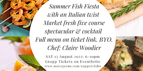 Summer Seafood & Sgroppino Supper Club