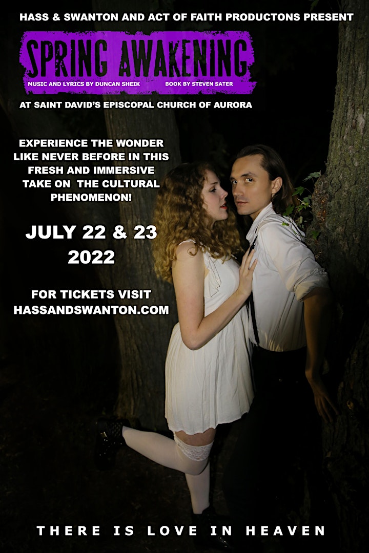SPRING AWAKENING: Special Benefit Production in Aurora, IL!! image