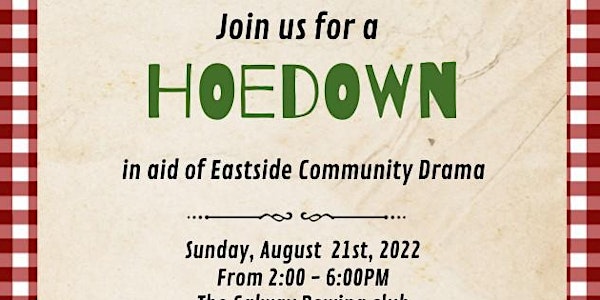 A Hoedown in Aid of Eastside Community Drama