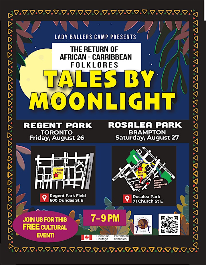 Tales by Moonlight: The Return of African - Caribbean Folklore (Toronto) image