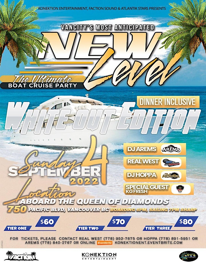 New Level Boat Cruise WhiteOut Edition image