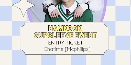 BTS Cupsleeve event ft. Rm&JK