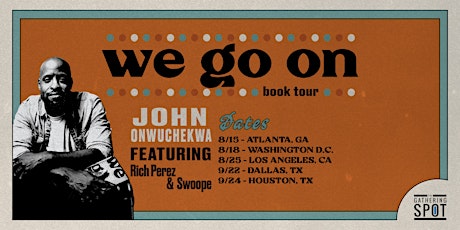 "We Go On" Book Tour (HOUSTON)