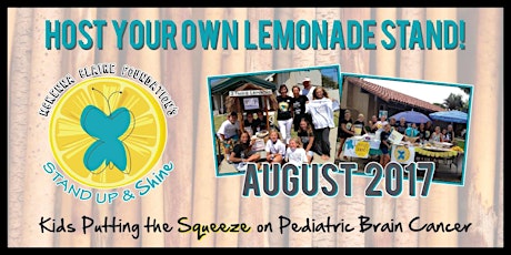 MCF Stand Up & Shine 2017 | LEMONADE STANDS | AUGUST 1-31 primary image