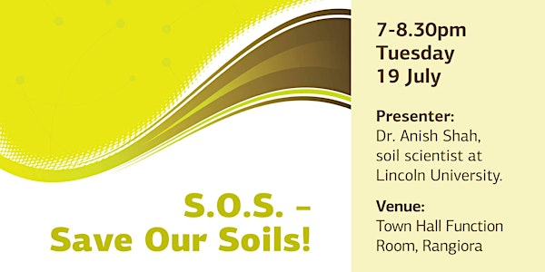 S.O.S Save our Soils! - Waimakariri Winter Series 2
