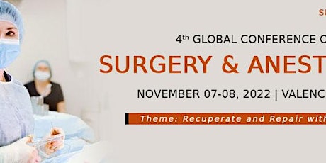 4th Global Conference on Surgery & Anesthesia
