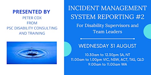 Incident Management System Reporting #2 - ONLINE