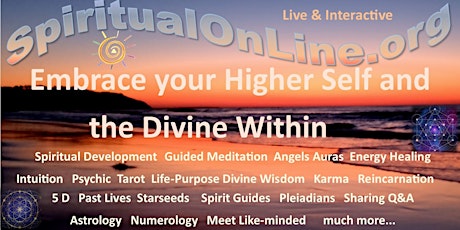 Spiritual Guided Meditation & Inner Development - Live/Interactive