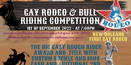 Big Easy Rough Rider Competition Gay Rodeo