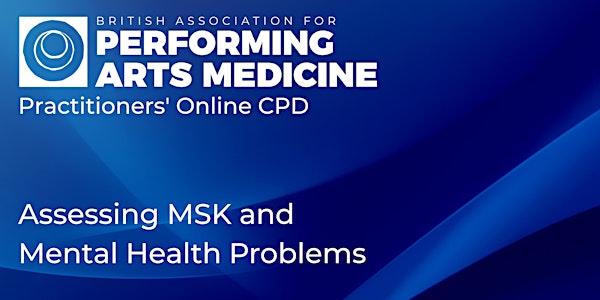 Practitioners Online CPD: Assessing MSK and Mental Health Problems