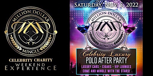 Saturday - Million Dollar Mingle Polo After Party at the Hangar