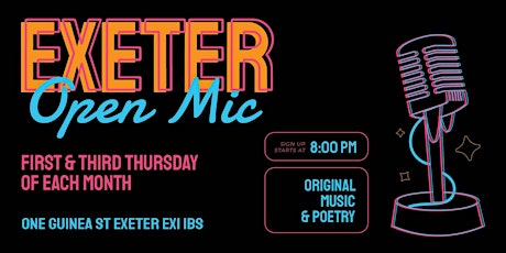 Exeter Open Mic