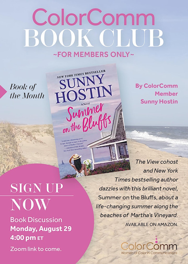 [ColorComm Book Club] Summer on the Bluffs by The View’ Sunny Hostin image