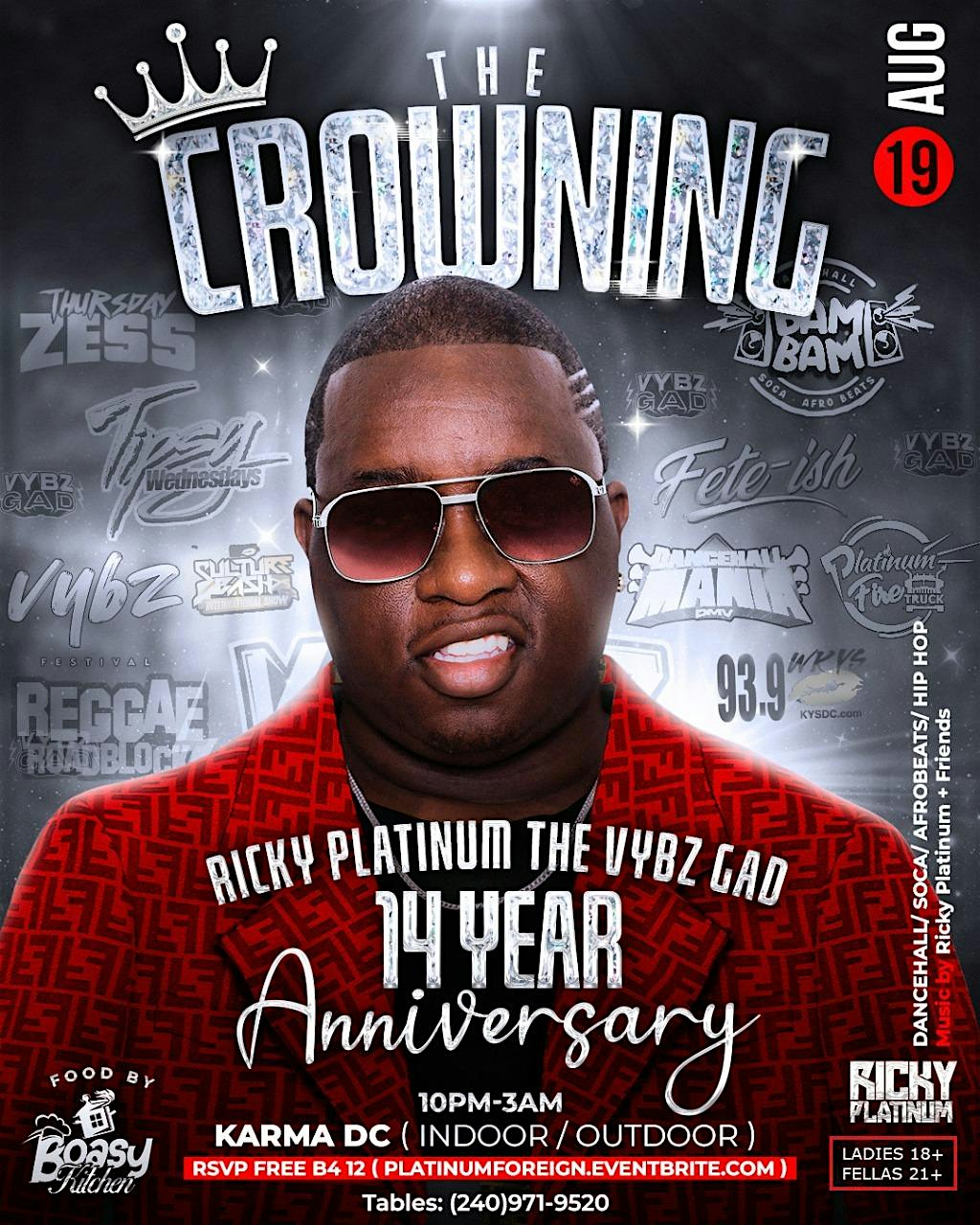 (FOREIGN LINKUP) RICKY PLATINUM 14TH YEAR ANNIVERSARY