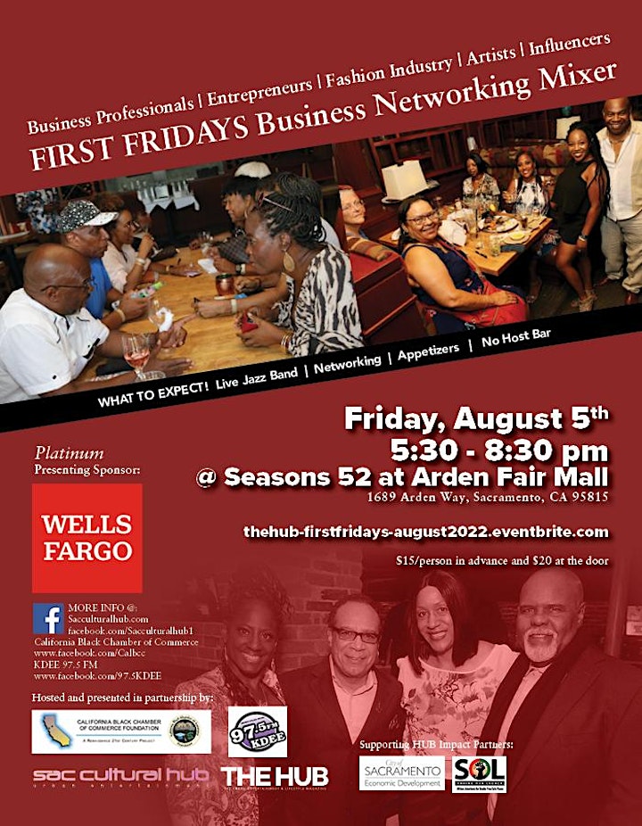 August 2022 FIRST FRIDAYS Business Mixer image