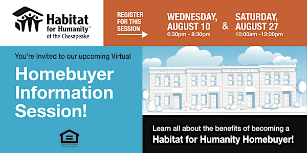 Learn How to Become a Homebuyer with Habitat | Virtual Info Sessions