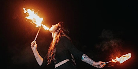 Live at the Lodge  |  Deanna Gould Fire Dancer