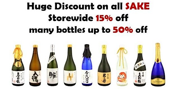 10th Anniversary Sake Warehouse Fest