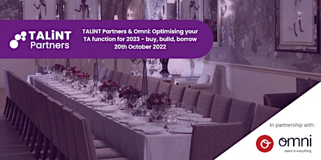 TALiNT Partners & Omni: Optimising your TA function for 2023