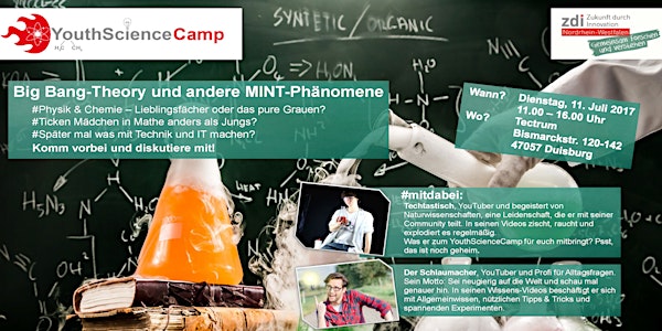 YouthScienceCamp - Big Bang-Theory und andere MINT-Phänomene