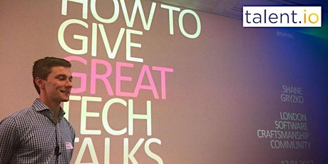 How to give great Tech Talks - talent.io primary image