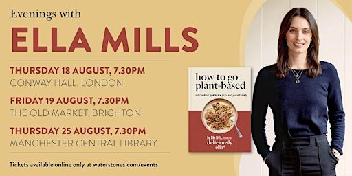 An evening with Ella Mills at Manchester Central Library