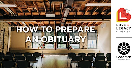 How to Prepare an Obituary — Love & Legacy Workshop