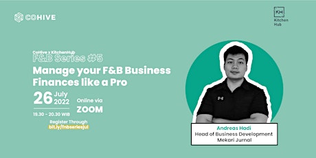 F&B Series #5: Manage your F&B Business Finances Like a Pro primary image